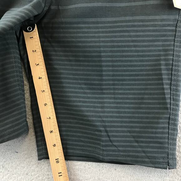 New Goodfellow & Co 19" Hybrid Shorts Mens Size 30 Striped Stretch - Picture 6 of 9